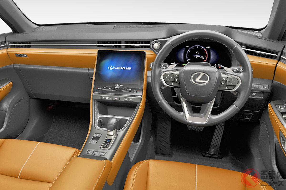 レクサス新型「LBX」 内装もイイ