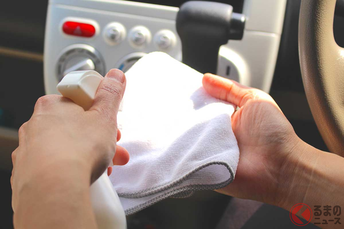ガラス内側の曇りは水道水を使わずに拭いた方が良い!?