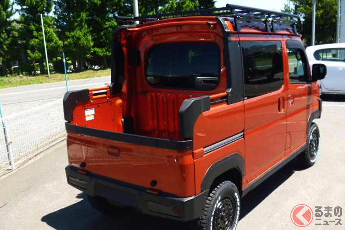 ゴツいカスタマイズが施された「NORTH HUNTER」(画像提供:ドキ商会)