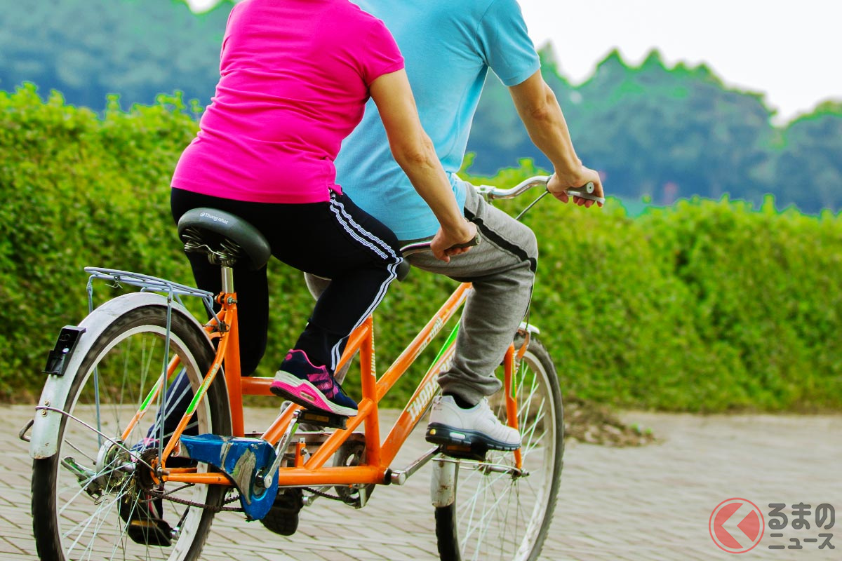 一般的な自転車とは乗り味が異なるので、慣れるまでは慎重な運転を。