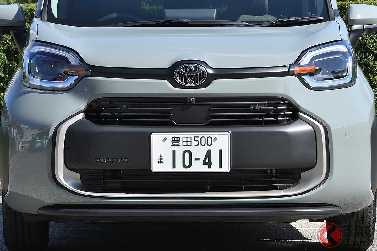 欧州ミニバンを思わせるトヨタ新型「シエンタ」