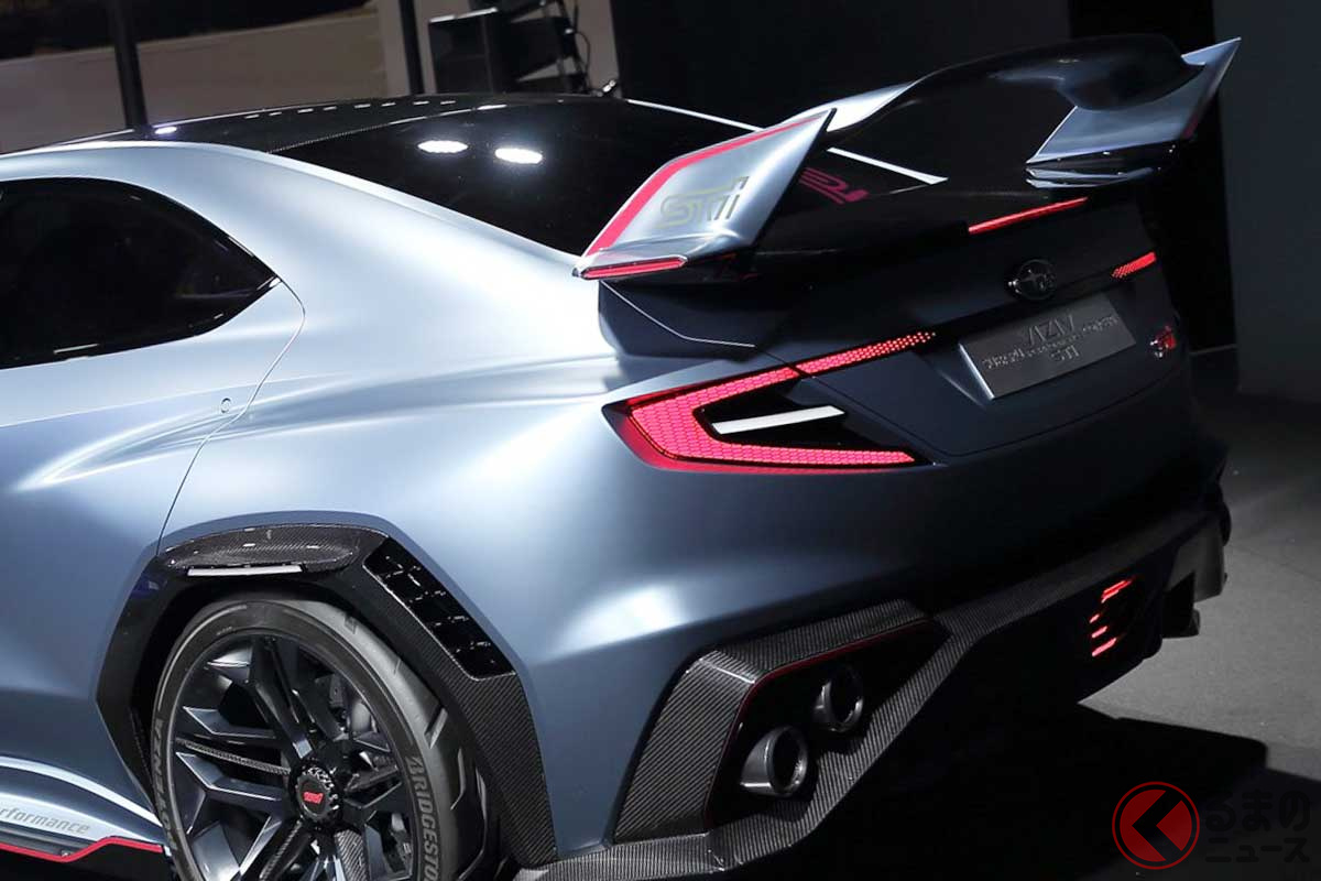 リアウイングがスゴい「ヴィジヴ パフォーマンス STIコンセプト」