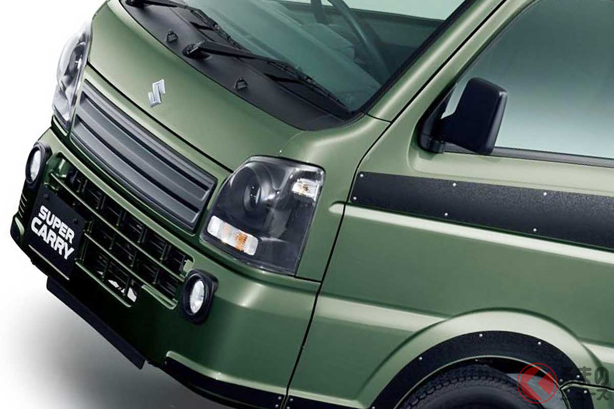 黒顔が精悍な「スーパーキャリイ」特別仕様車