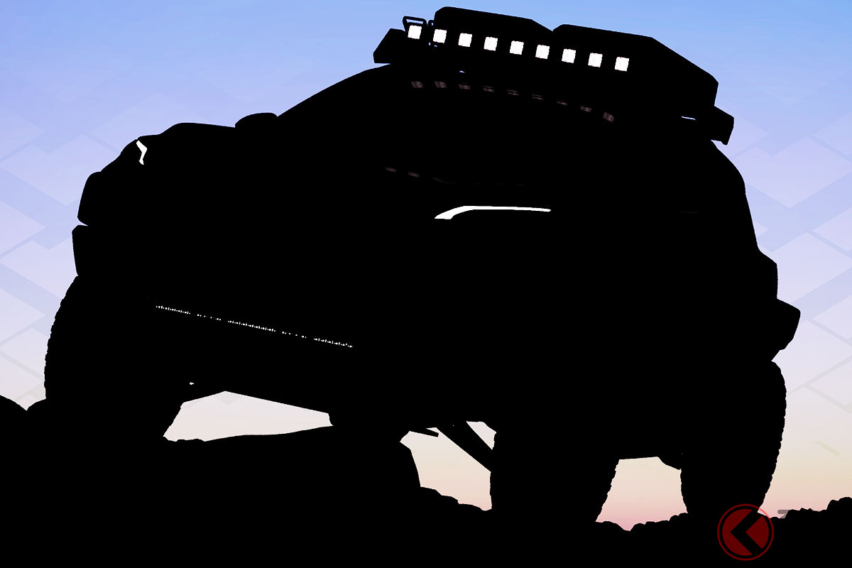 「謎のSUV」もお披露目