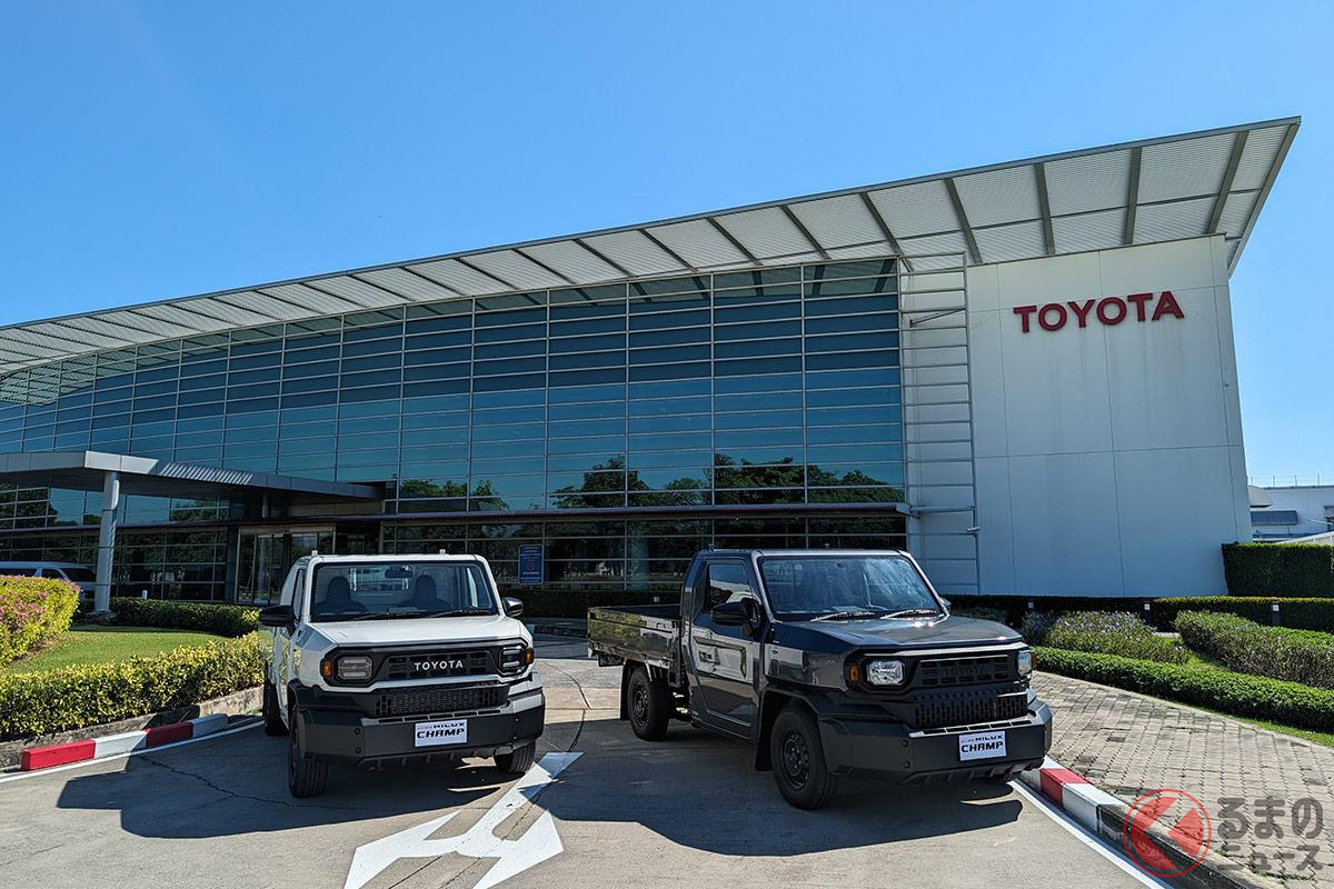 新型「ハイラックスチャンプ」にはショートとロングが存在する(画像はショート仕様)