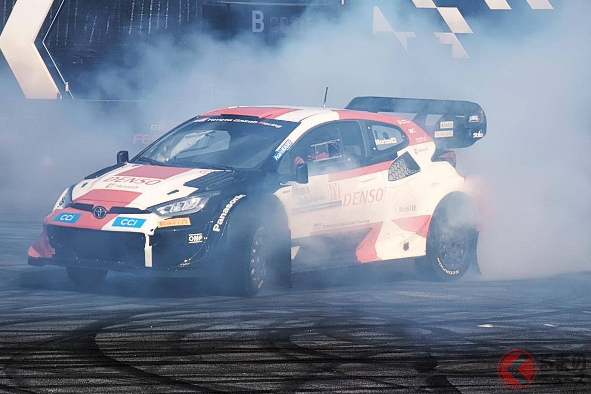 デモランで大いに盛り上げたモリゾウ選手