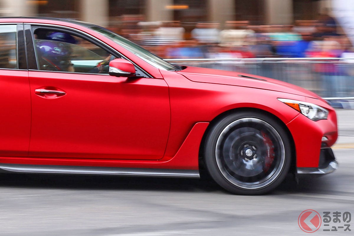 登場が叶わなかった“GT-Rセダン”「Q50 オールージュ コンセプト」