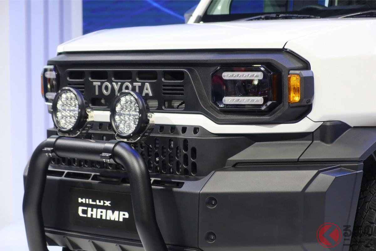 タイで発売される「ハイラックスチャンプ」ベースで「ミニランクル」が登場するという噂も