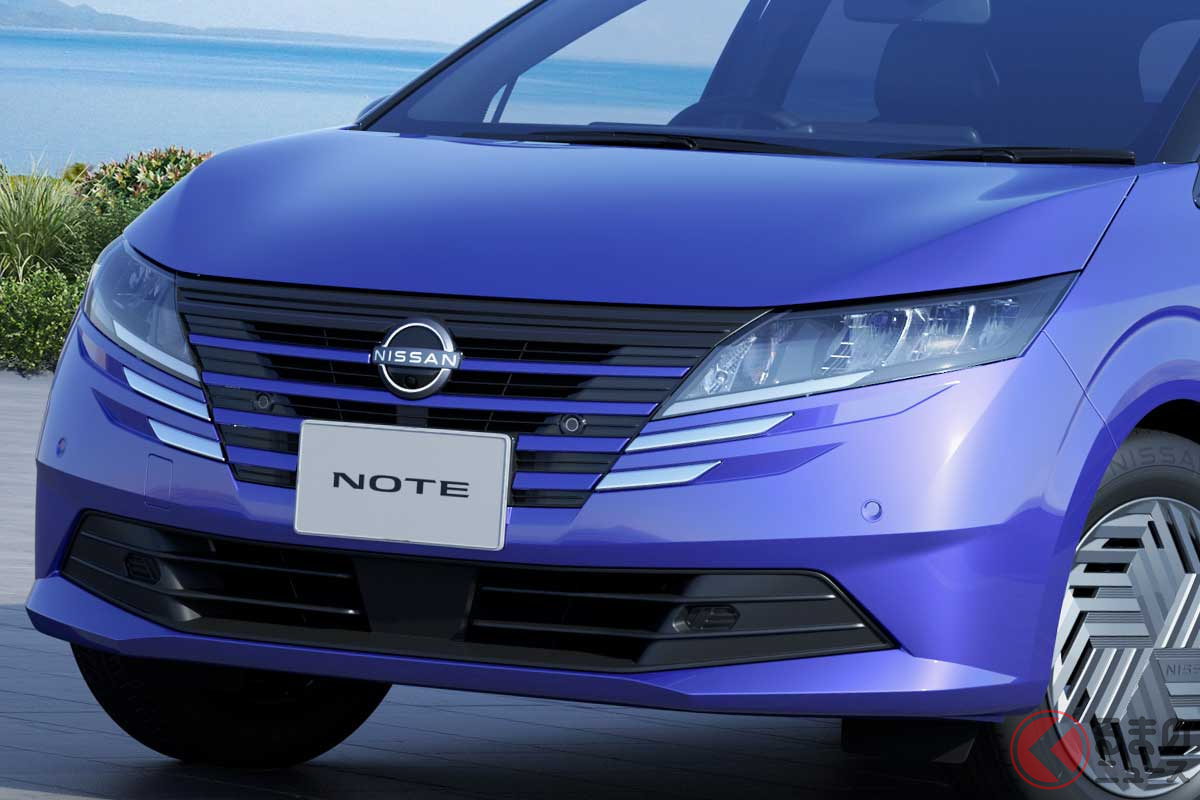 「ノートオーラ」と「エクストレイル」の顔が変わるかも!?(写真はマイチェンした「ノート」)