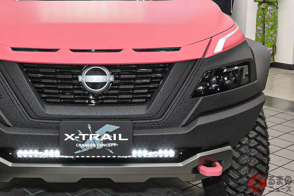 迫力スゴイ…日産新型「X-TRAIL CRAWLER CONCEPT」