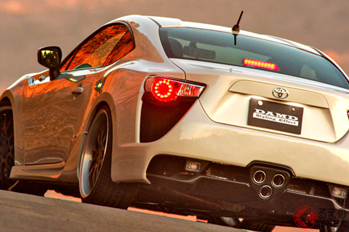 ボディキット「LFT-86」を装着したトヨタ「86」