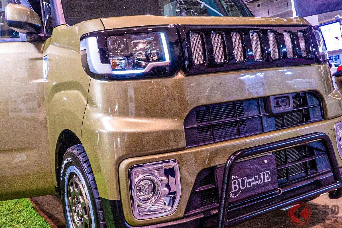 これは珍しい! トヨタ「ピクシスメガ」のBULLJE仕様