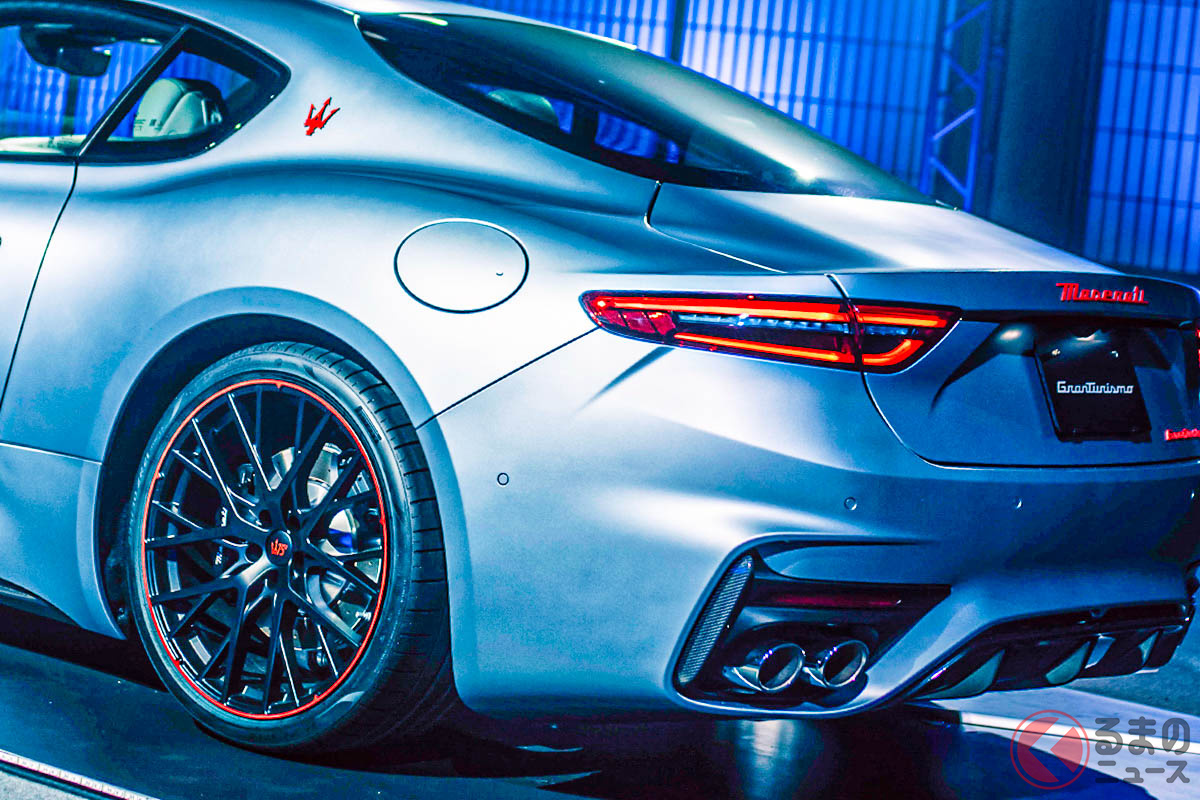 迫力スゴイ! 日本初公開の新型「グラントゥーリズモ」