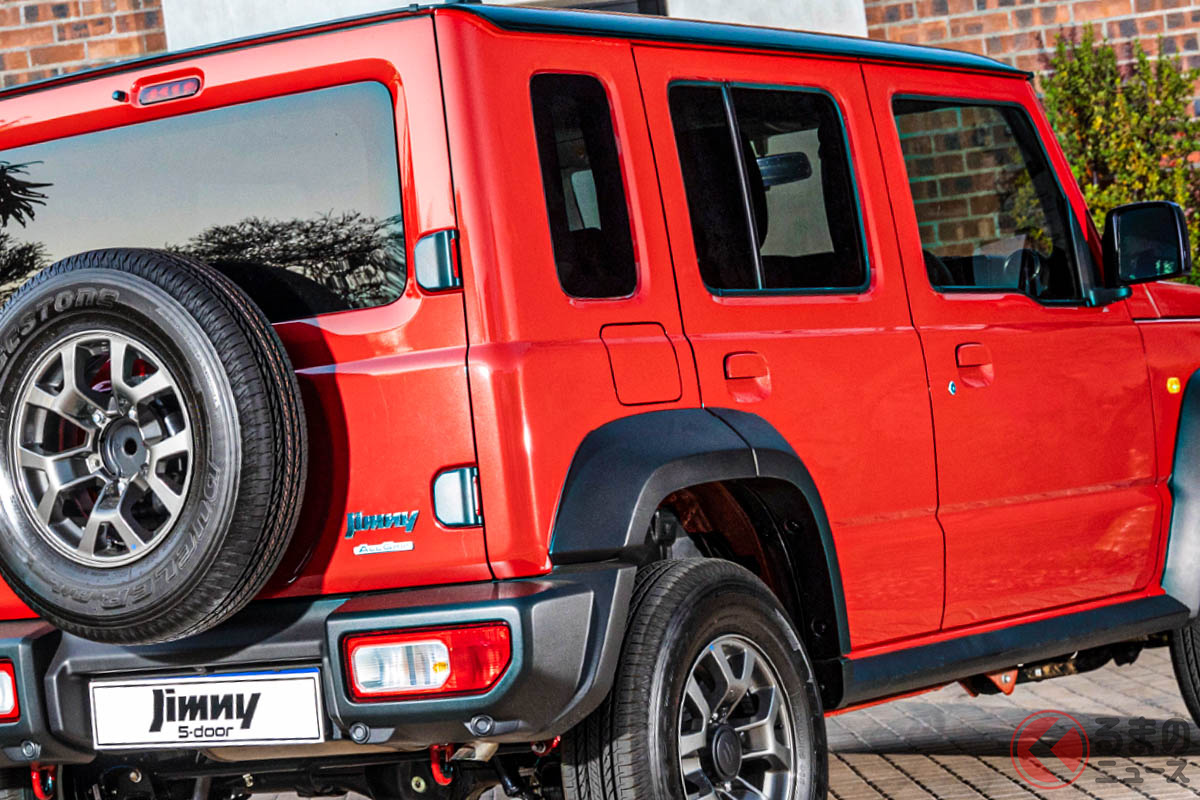 右ハンドルも出た! スズキ新型「ジムニー5ドア」
