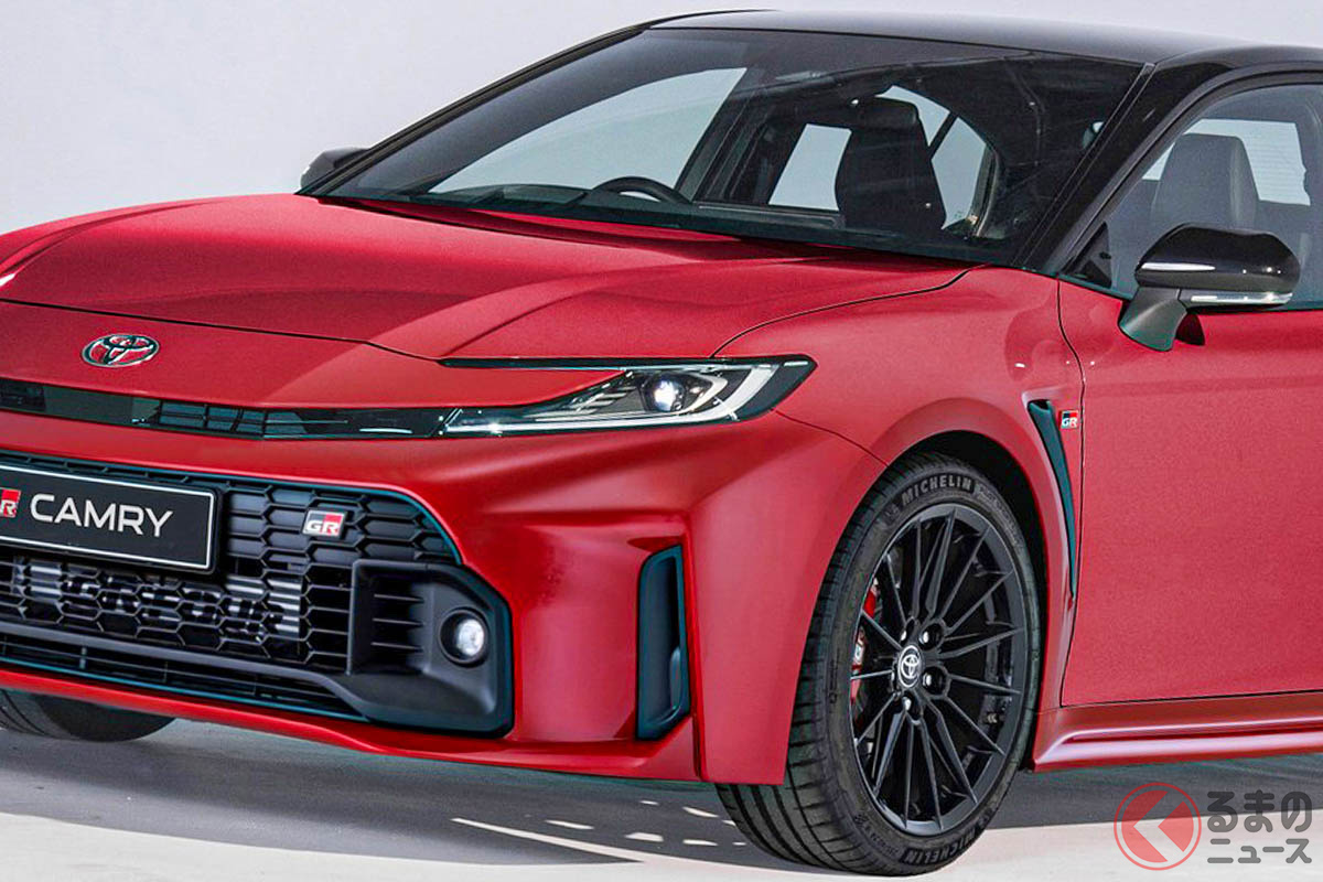 これはカッコイイ! 新型「カムリ」GR仕様のCG(Photo:Theo throttle)
