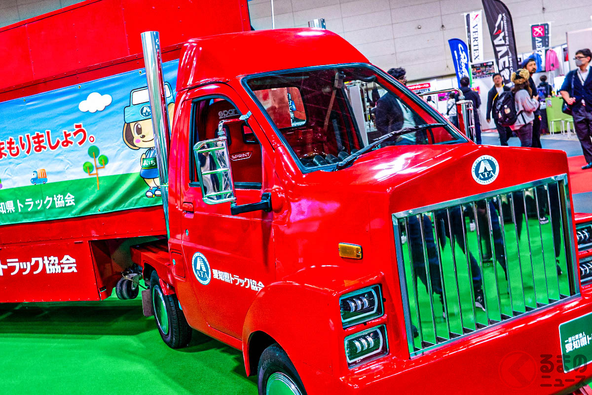 ナニコレすごい! ミゼットベースの超コンパクトな「トレーラー」?