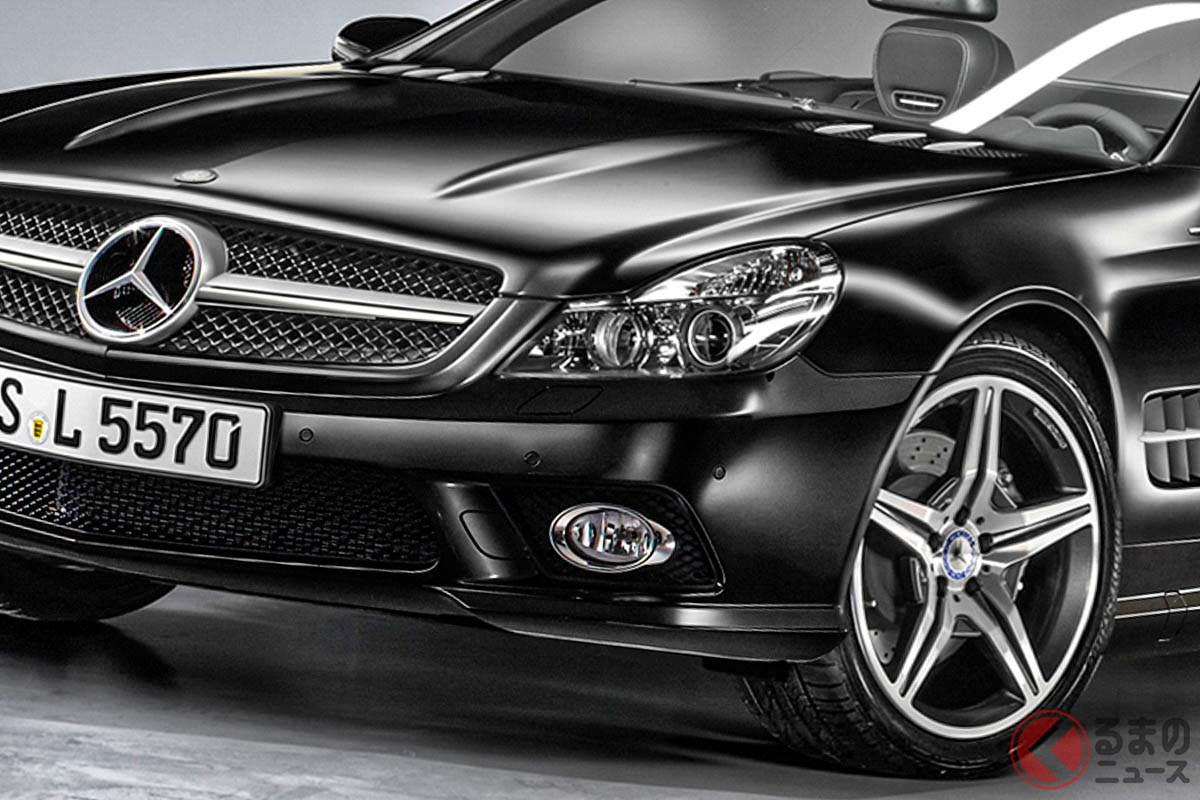 これが亀梨さんの愛車! メルセデス・ベンツ「SL 350ナイトエディション」