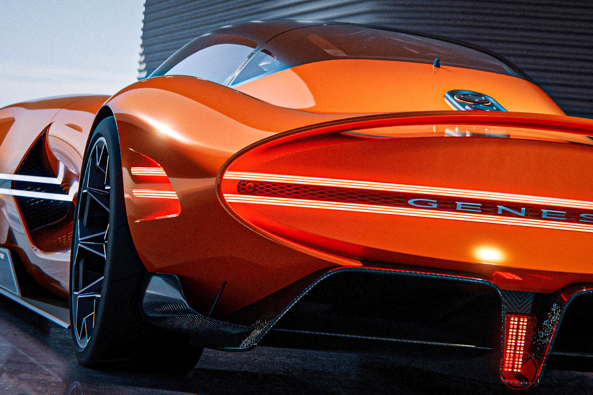 顔もハンドルも斬新…ジェネシス新型「ジェネシスX グラン ベルリネッタ ビジョン グランツーリスモ Concept」