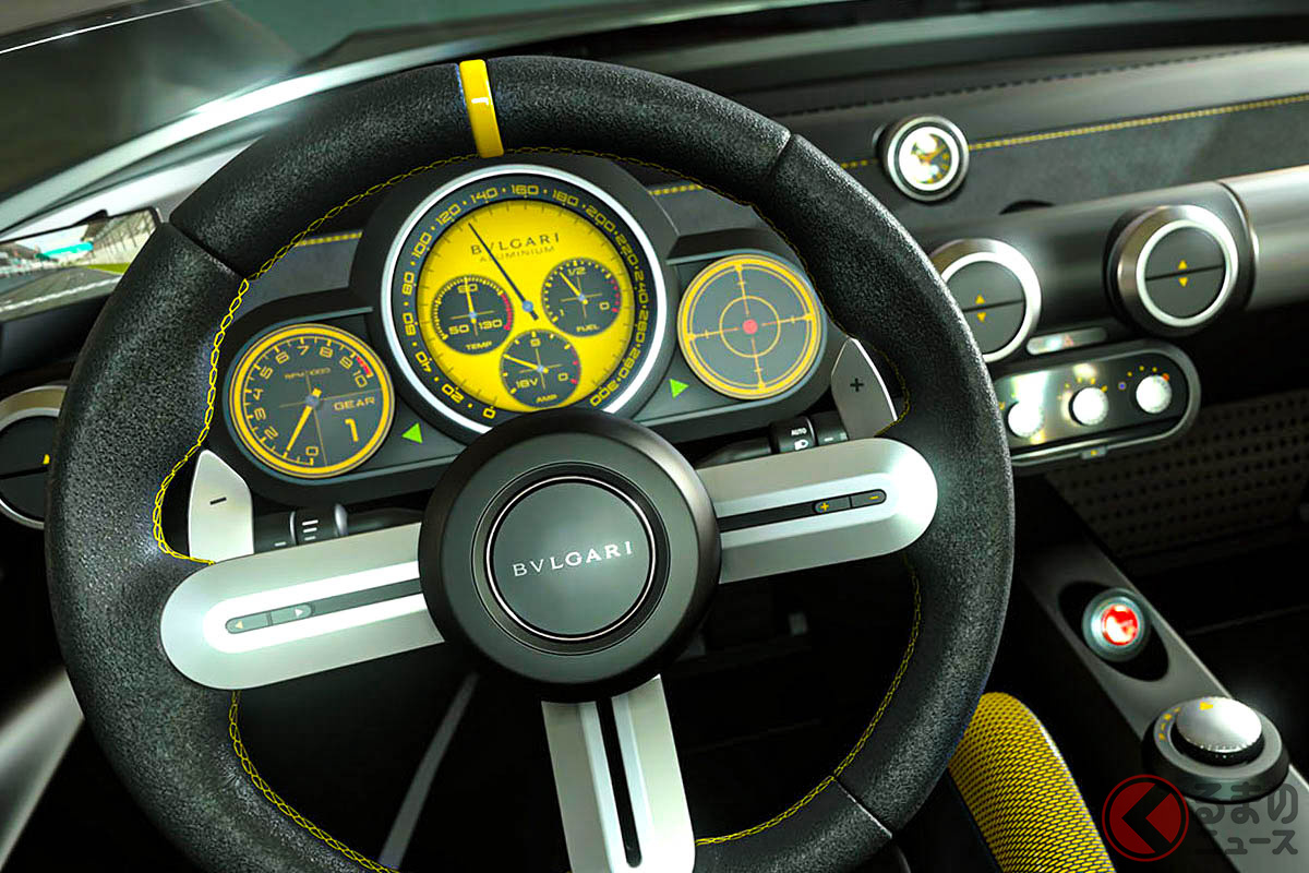 めちゃカッコイイ! 初公開された「ブルガリ アルミニウム ビジョン グランツーリスモ」