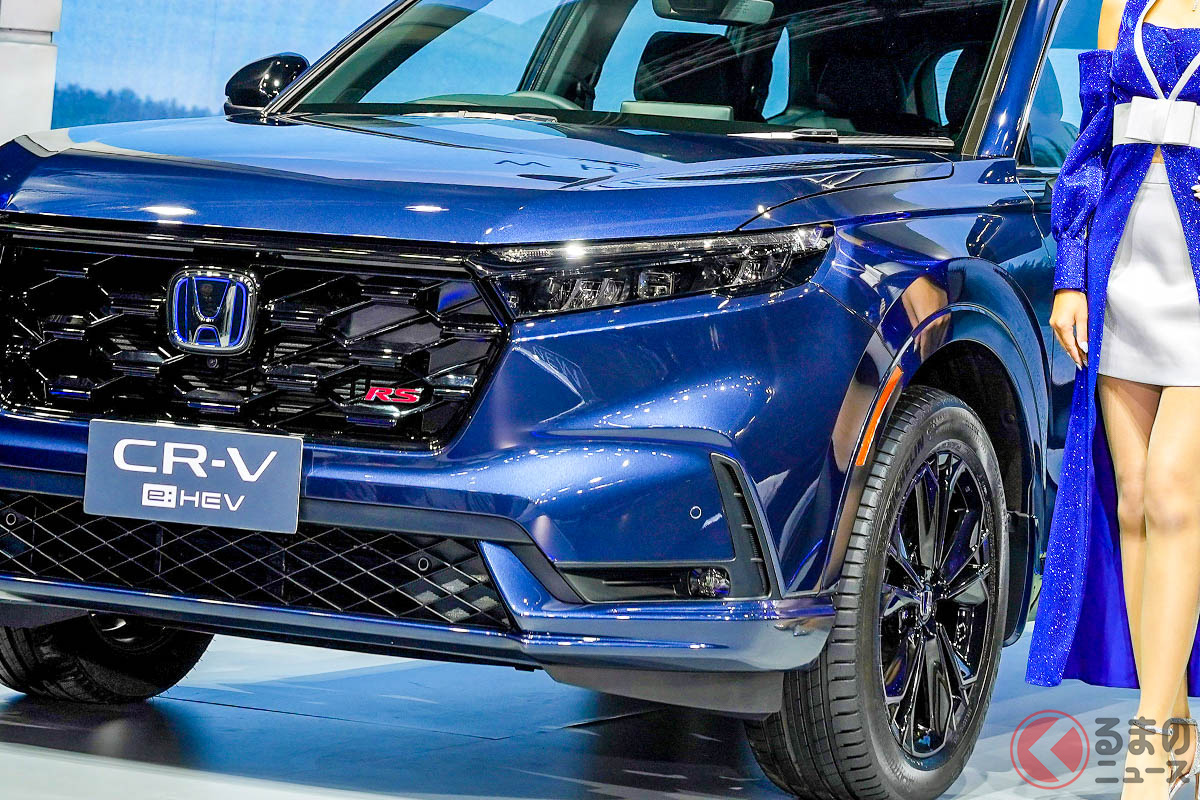 タイのホンダ新型「CR-V」右ハンドル仕様…これは日本には入れてくれないのだろうか
