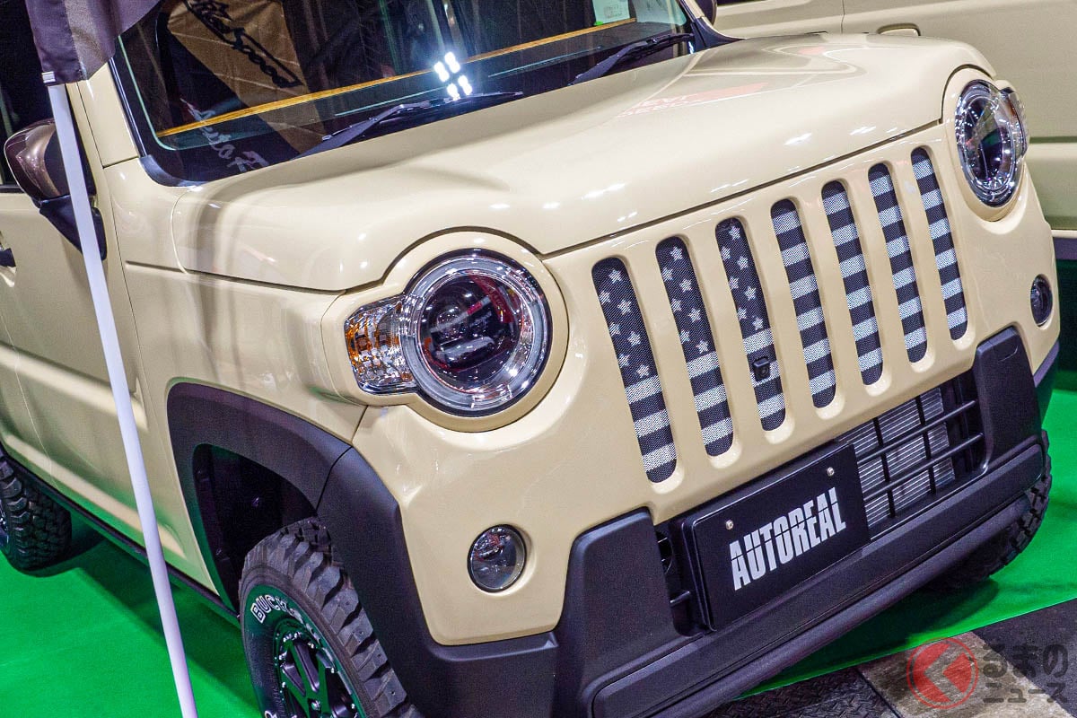 ラングラー顔! リアルスピードのスズキ「ハスラー」