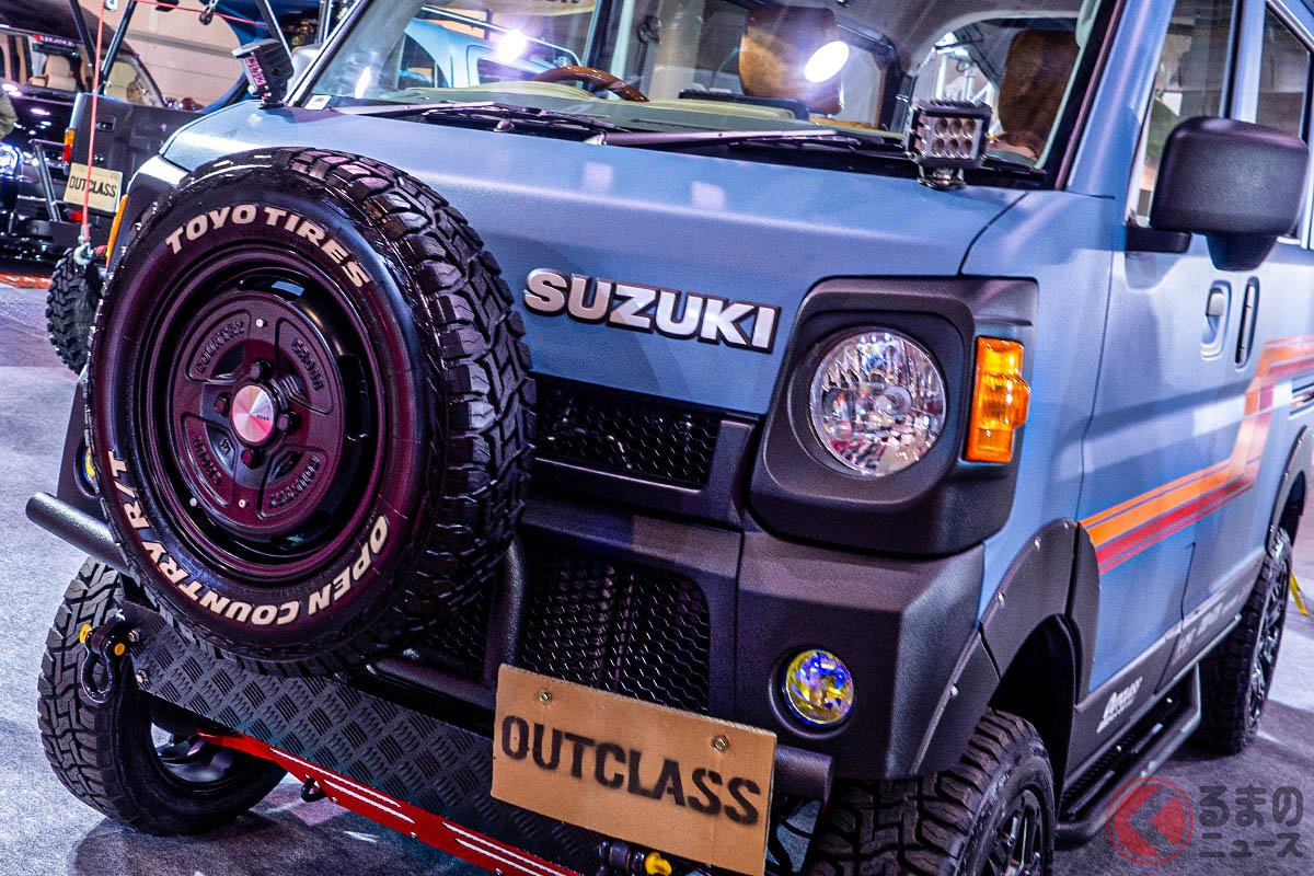 大胆なカスタムで変身した「アウトクラス仕様のエブリイ」