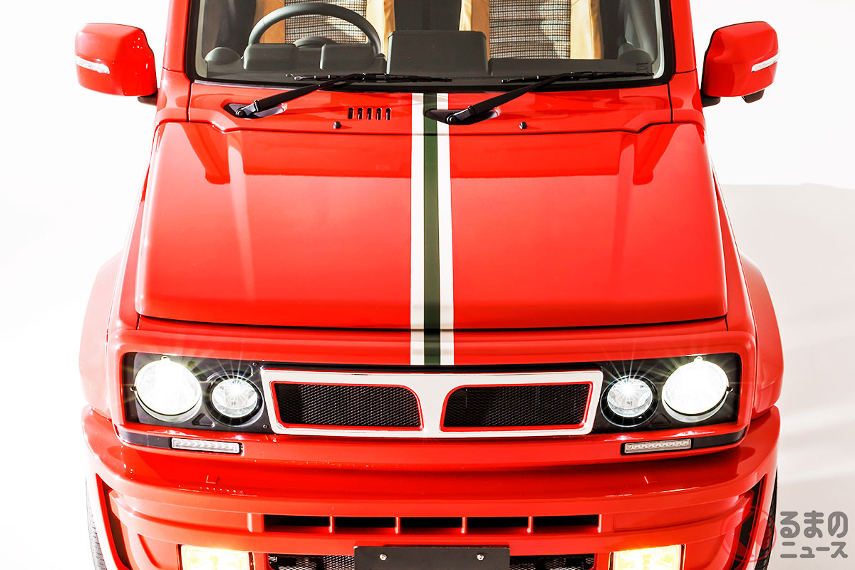 ベース車が気になる! DAMDの新作コンセプトカー「little Δ.(delta:デルタ)」