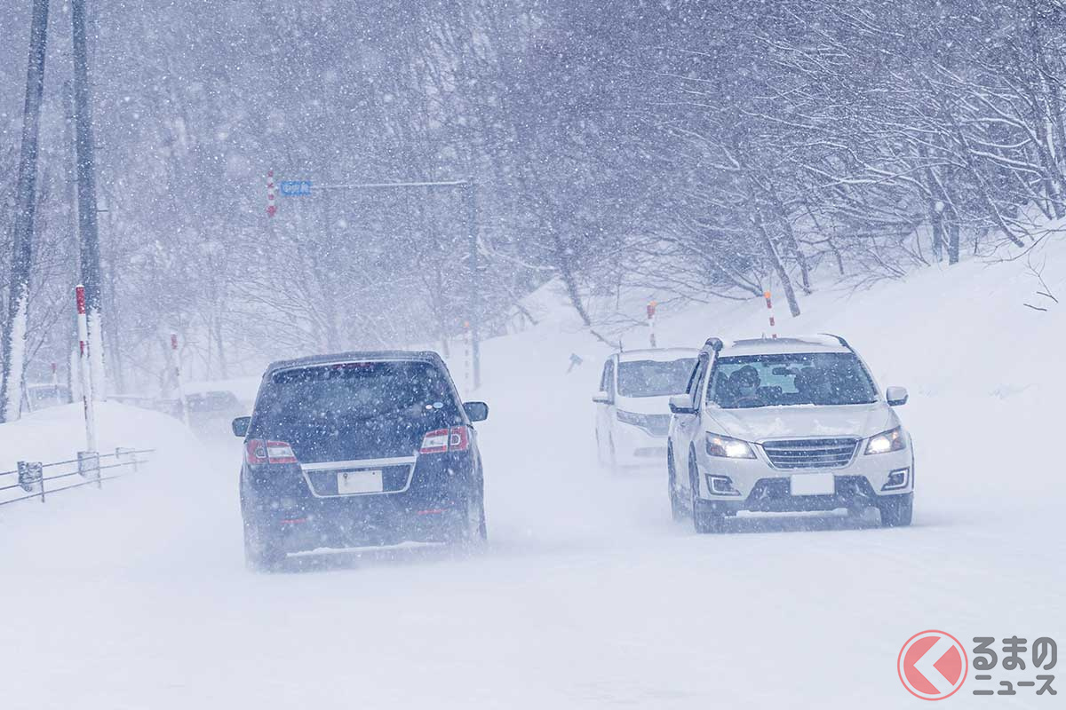 雪国では四駆が不可欠(イメージ)