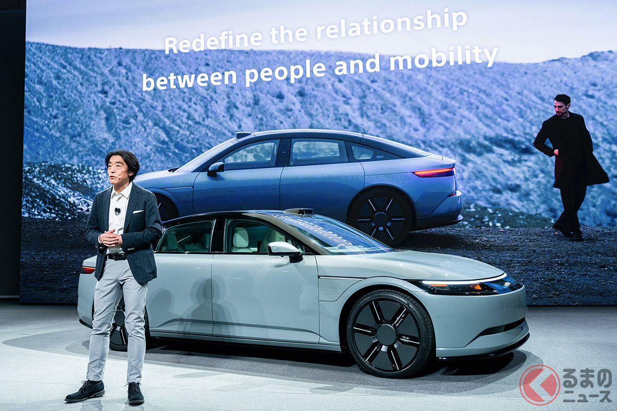 ソニー・ホンダモビリティの代表取締役 社長 兼 COO川西 泉氏が登壇