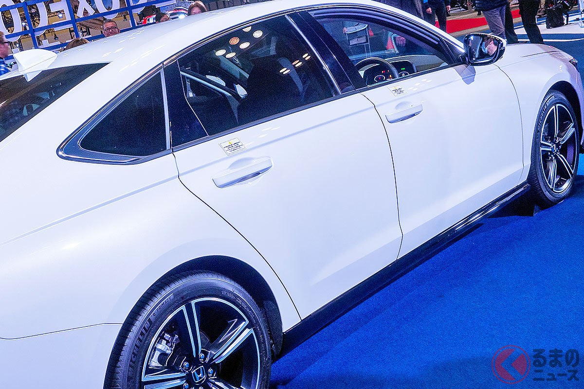 流麗フォルムがカッコいい! 2024年春発売予定のホンダ 新型「アコード」(11代目モデル)