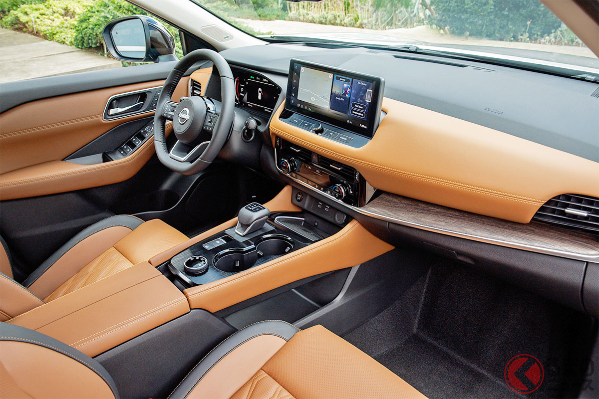内装も豪華さアップ! 日産の新型「ローグ(日本名:エクストレイル)」2024年モデル