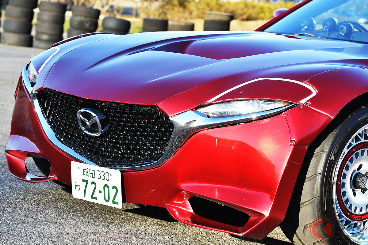 世界に1台のスペシャルカスタムカーとなる「RX-STANCE」。スタンス系カスタムがイカす!