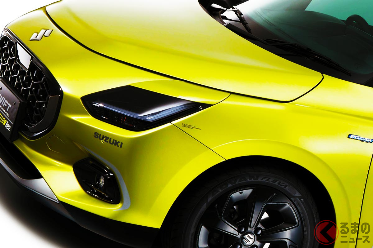 スズキ新型「スイフト」(オートサロンに出展されたカスタム仕様)