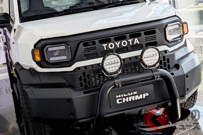 トヨタが新型「ハイラックス チャンプ」発売！ アンダー200万円で5速MT