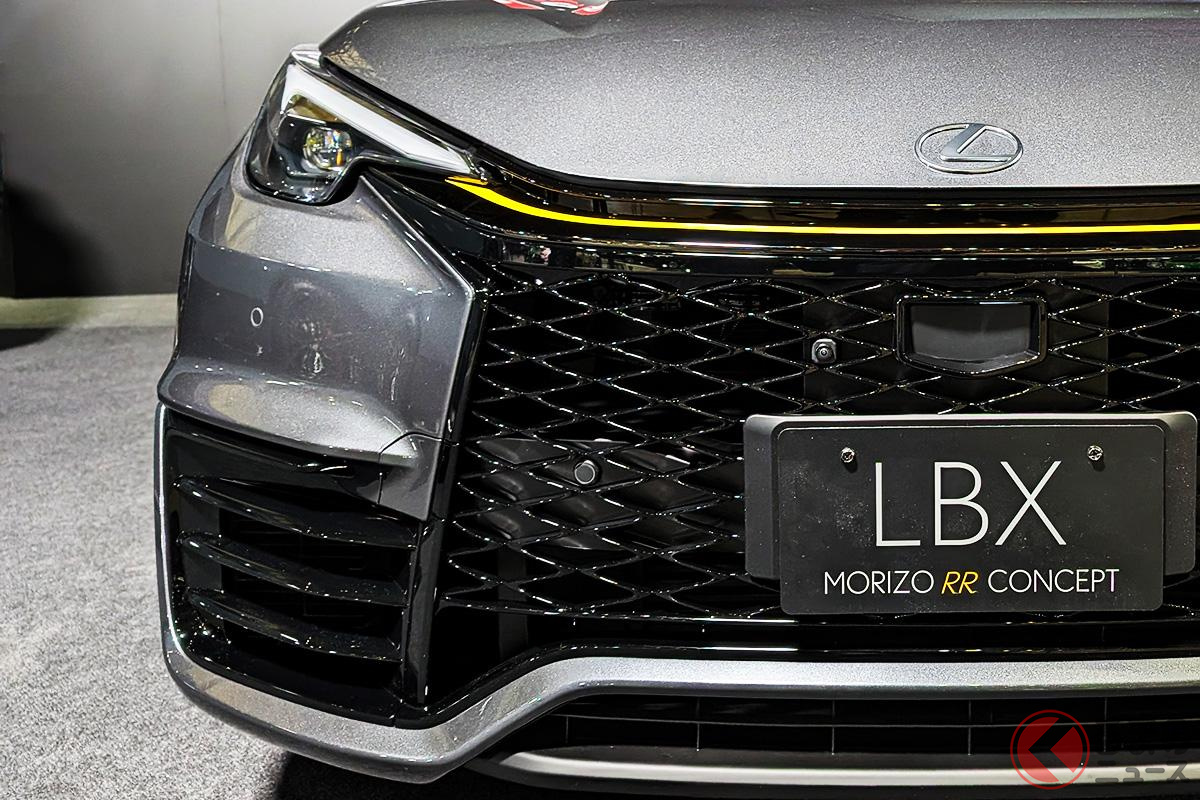 モリゾウの愛車としてお披露目された「LBX MORIZO RR CONCEPT」