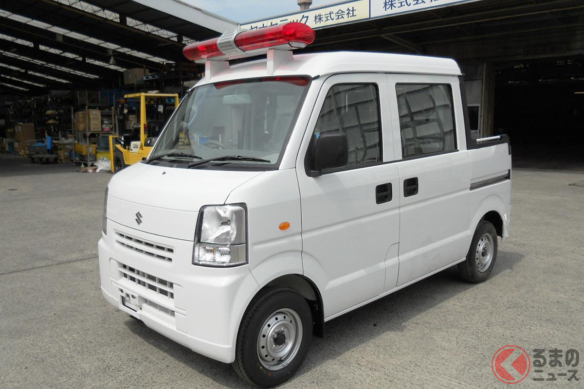 一見普通のスズキ「エブリイ」だけど…(画像提供:株式会社トノックス)