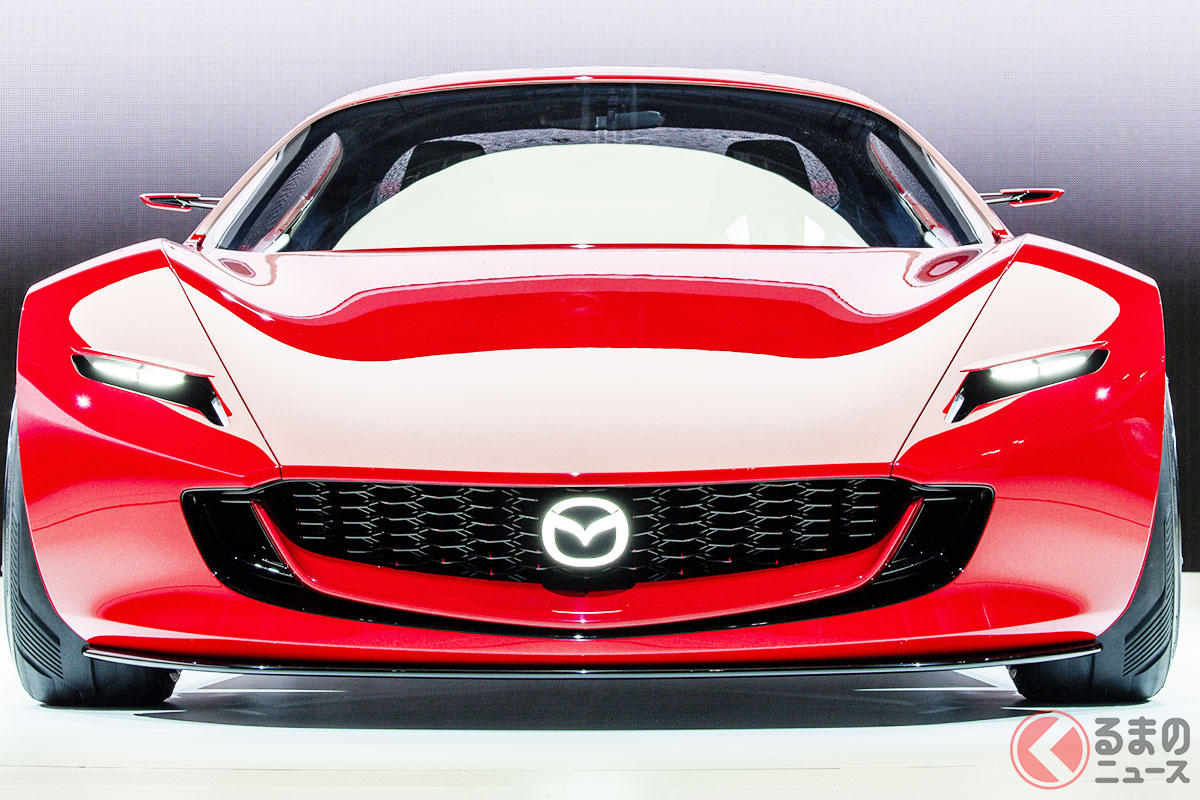 JMS2023で世界初公開されたロータリースポーツ、マツダ新型「アイコニックSP」