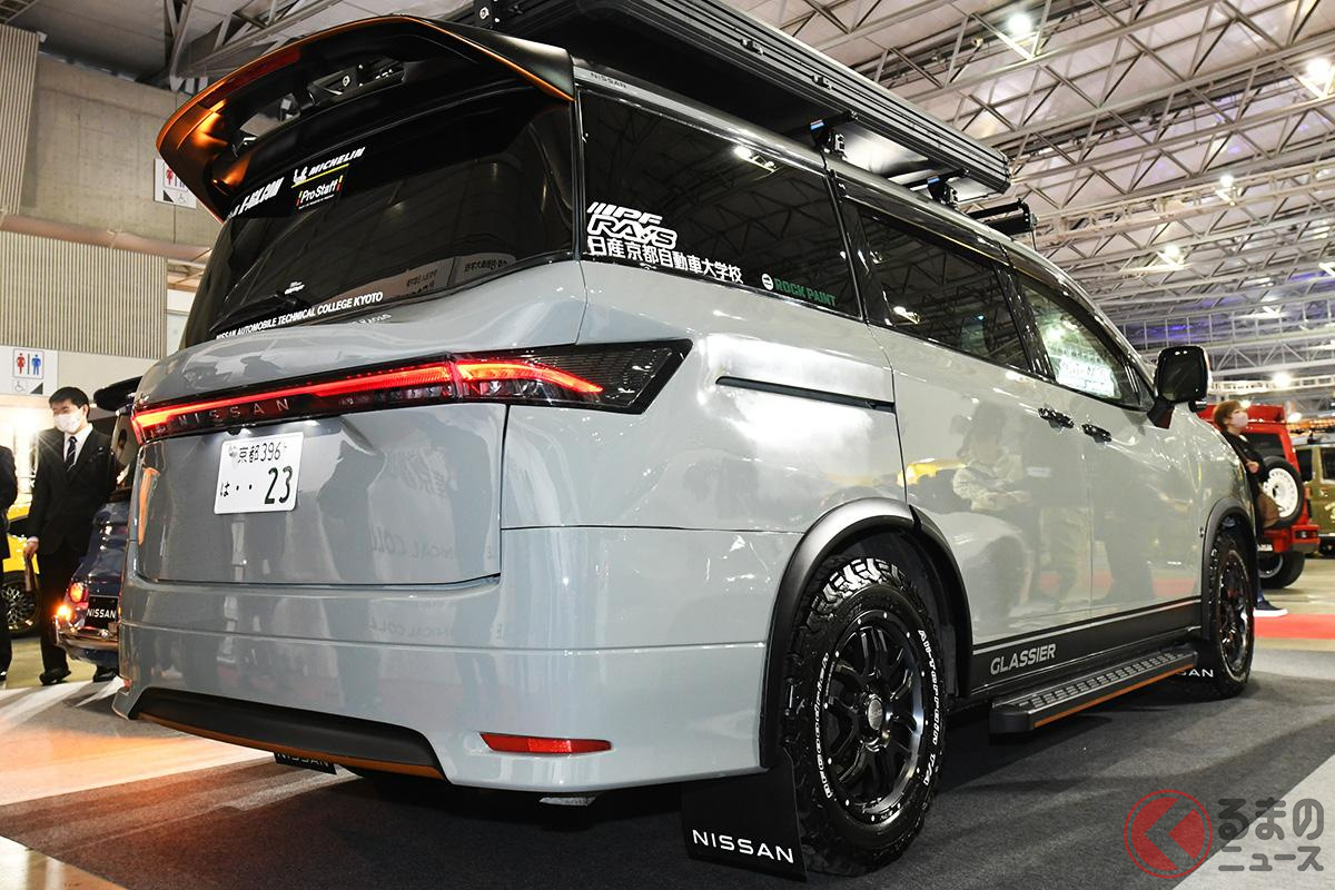 うぉ!めちゃカッコいい! エクストレイル顔のエルグランドとは