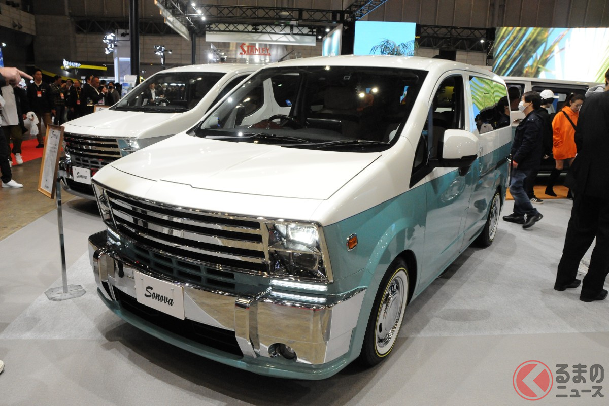 日産「NV200バネット」をベースにした「Sonova(ソノバ)」