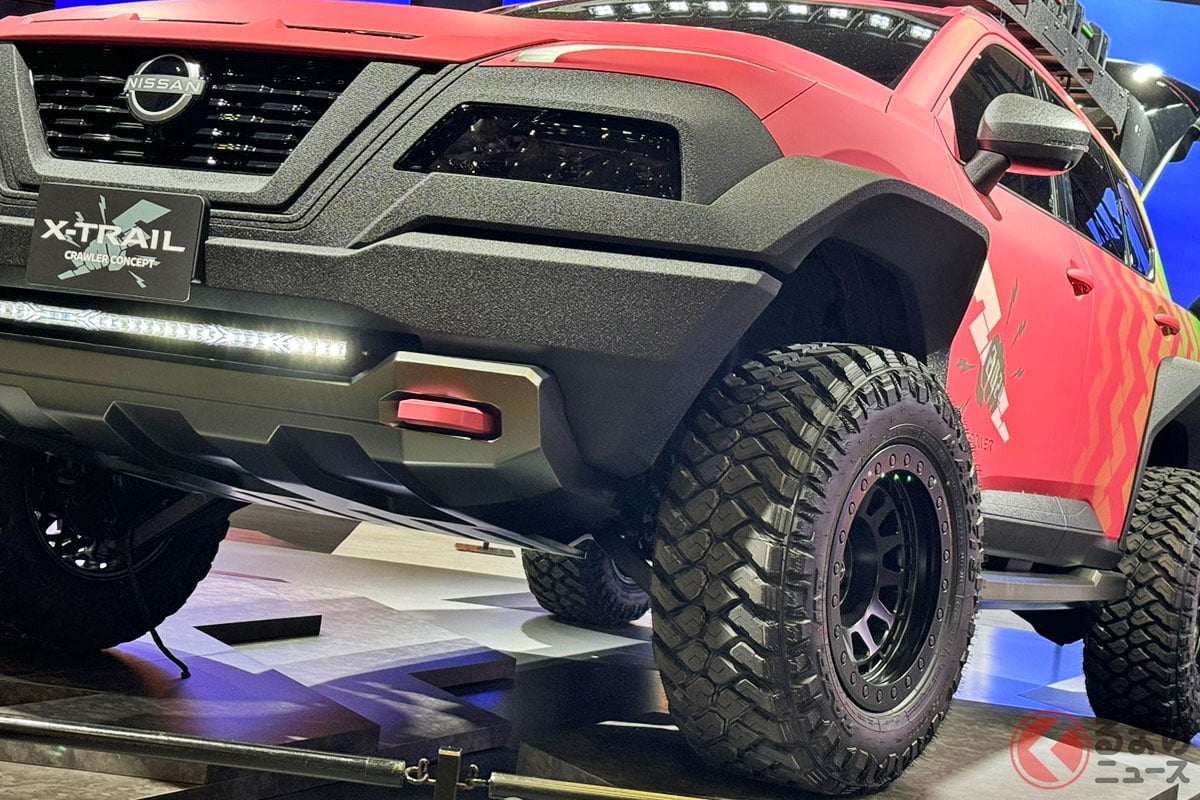 「魔改造エクストレイル」実車初公開