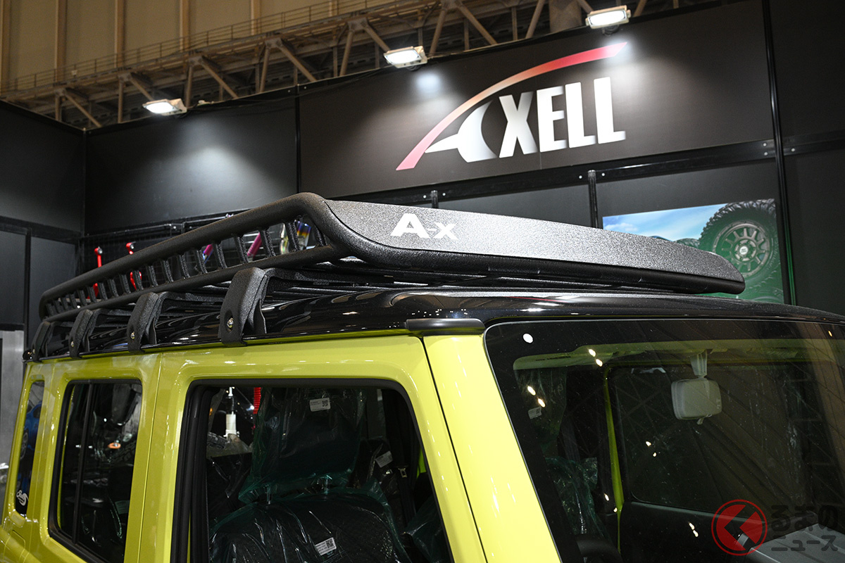 ルーフラックを装着して屋根上を使えば、積載性は盤石のものになりそう