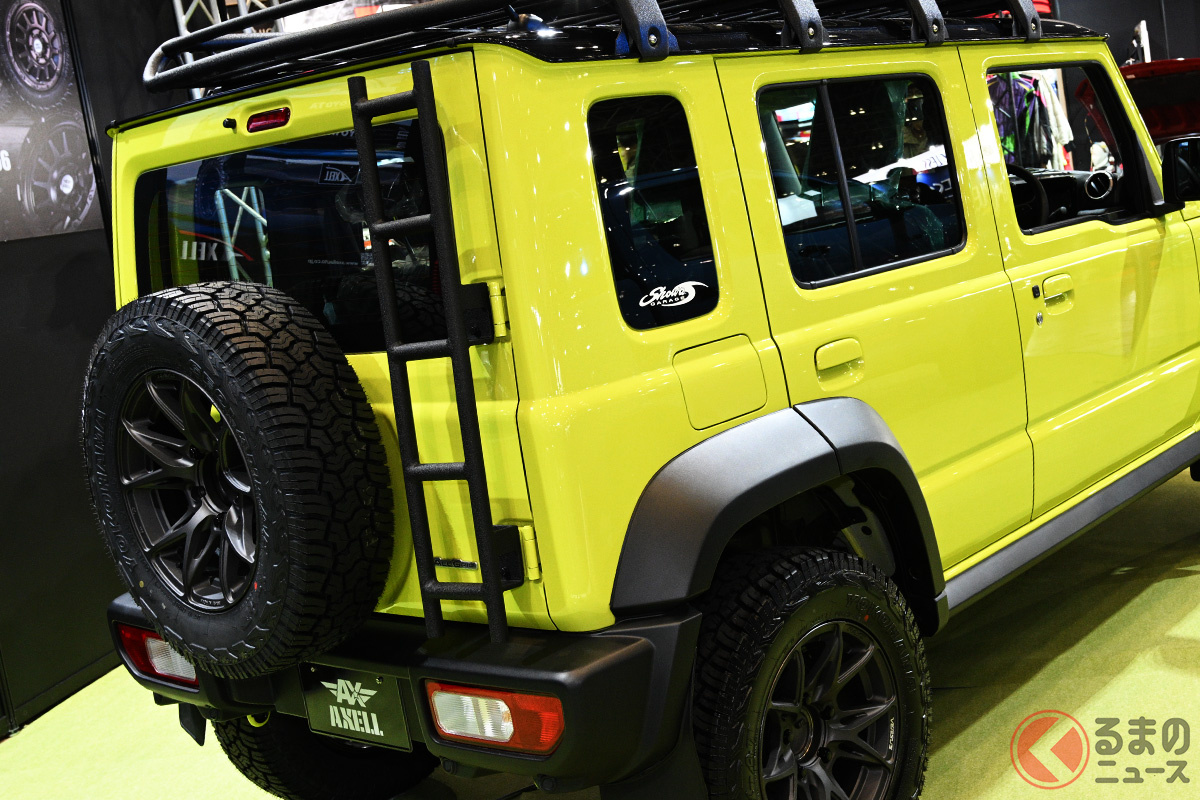 東京オートサロン2024で「ジムニー5ドア」が日本初公開された