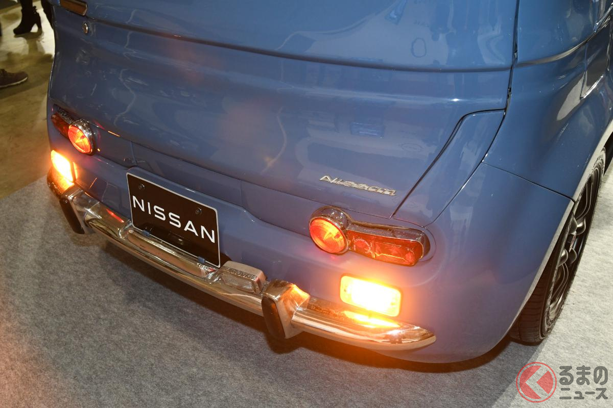 ブルーバードのテールランプを採用した「SETO」