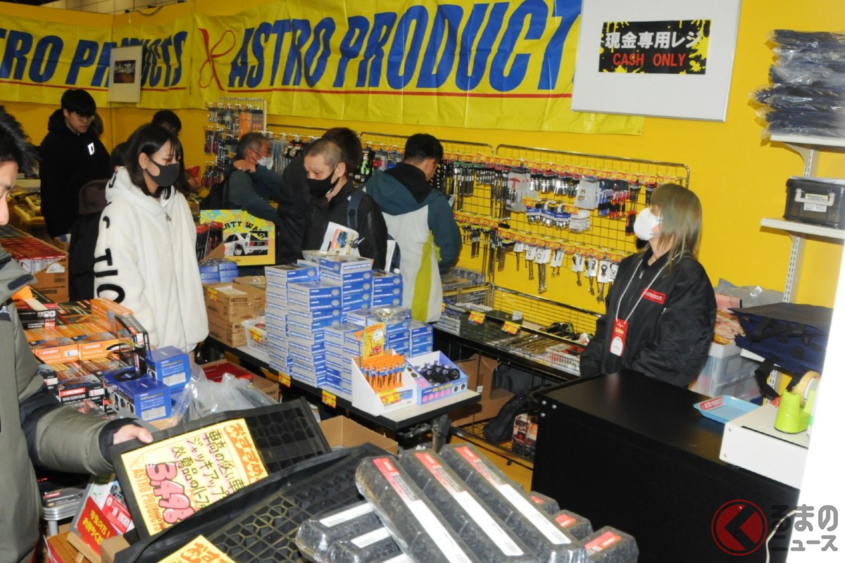 「ASTRO PRODUCTS」ブースの様子