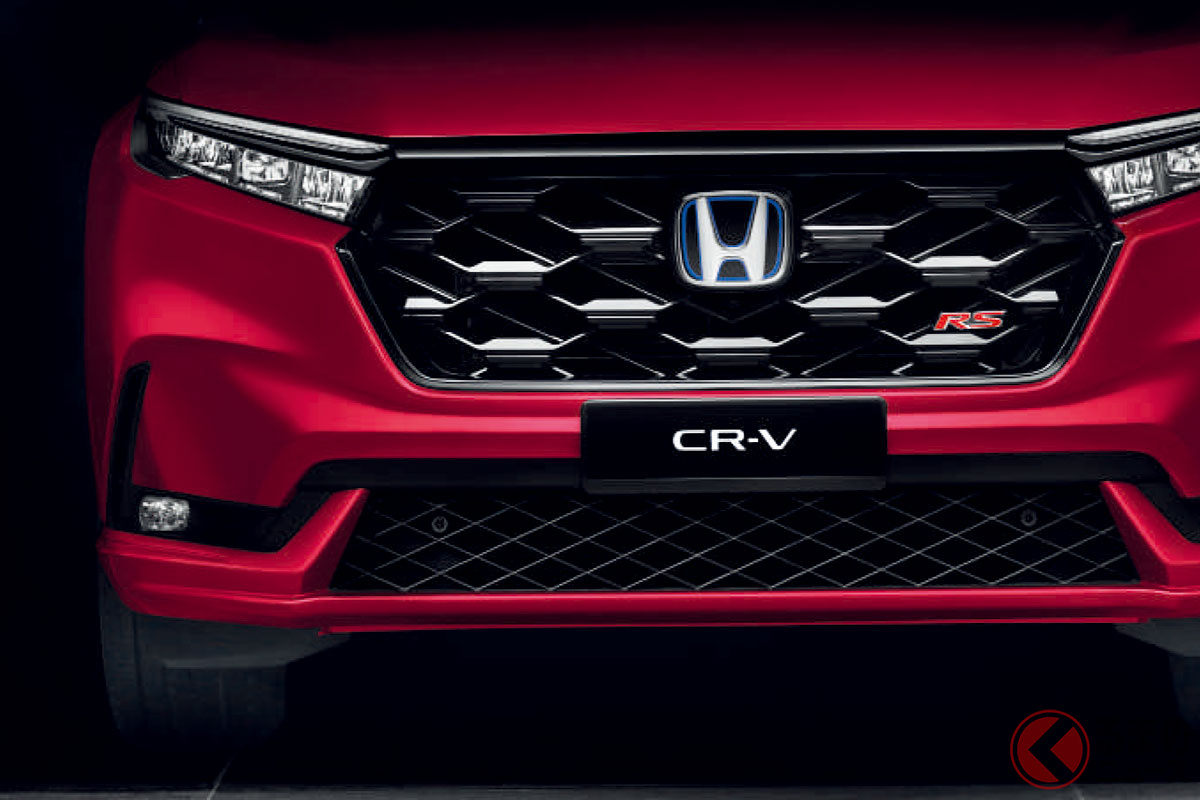 タフ顔がカッコいい! ホンダ新型「CR-V」
