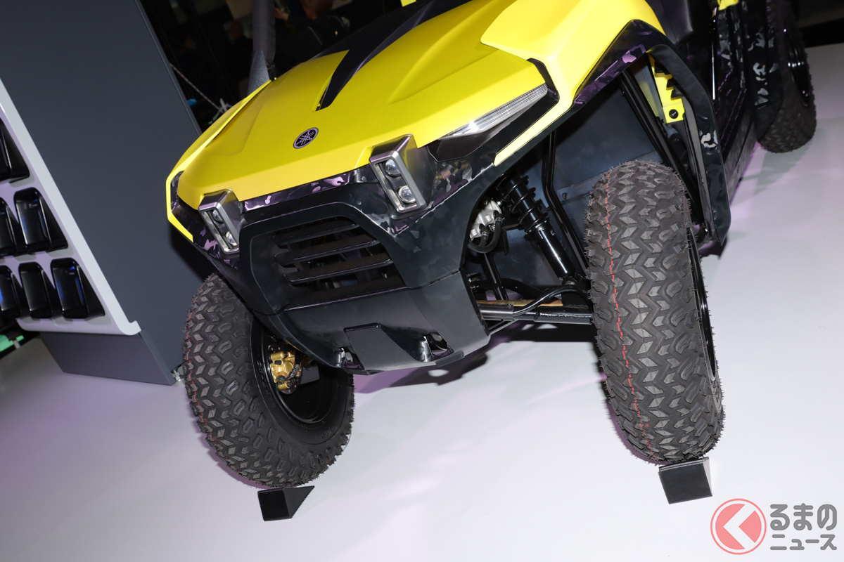 東京オートサロン2024「ヤマハ発動機」ブースに展示されたプロトモデル「Concept 580」