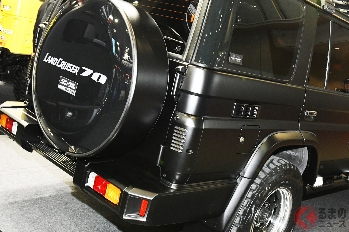 トヨタ車体が展示した「ブラッククルーザー」とは