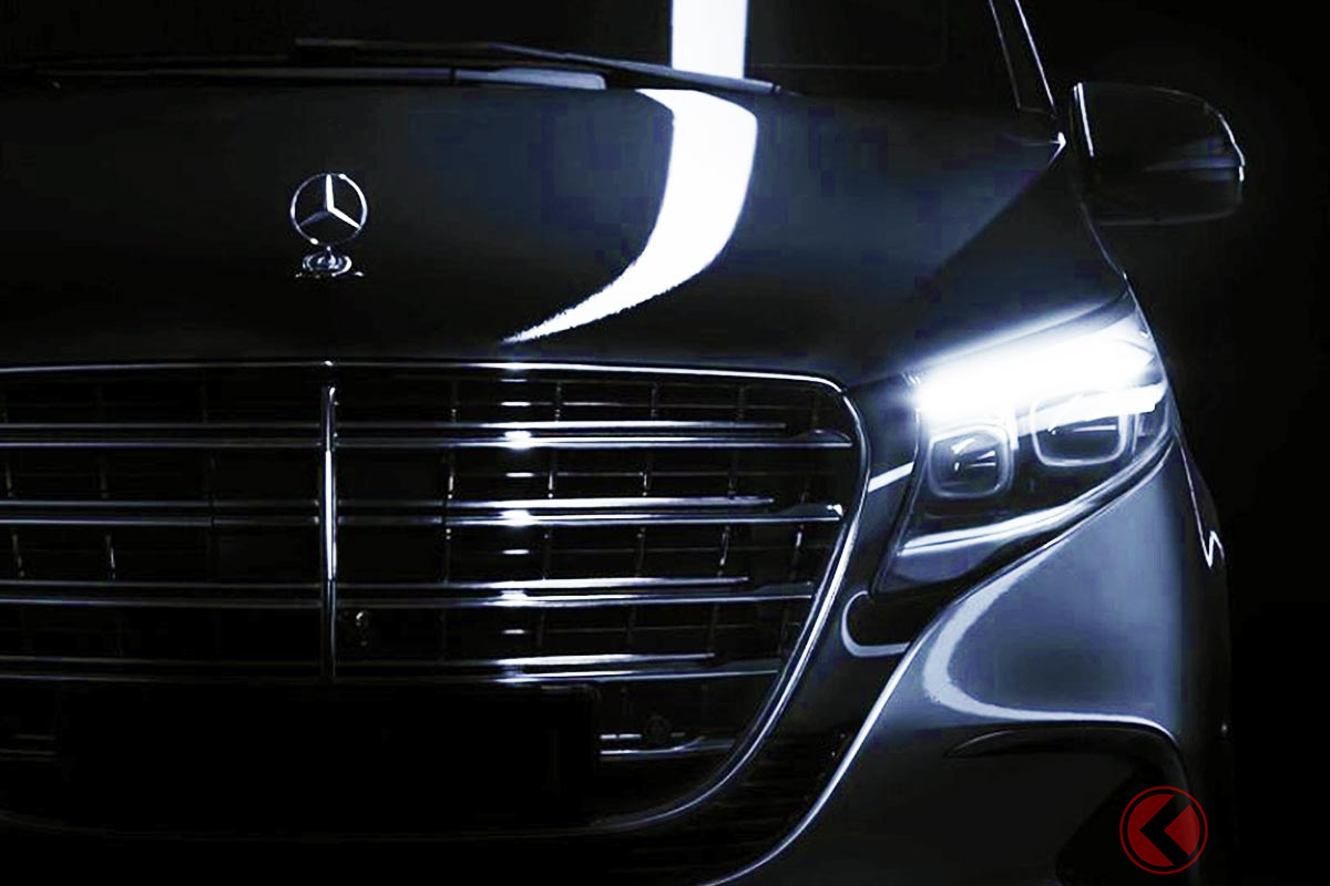 ド迫力!「Sクラス顔」採用した新型ミニバン登場