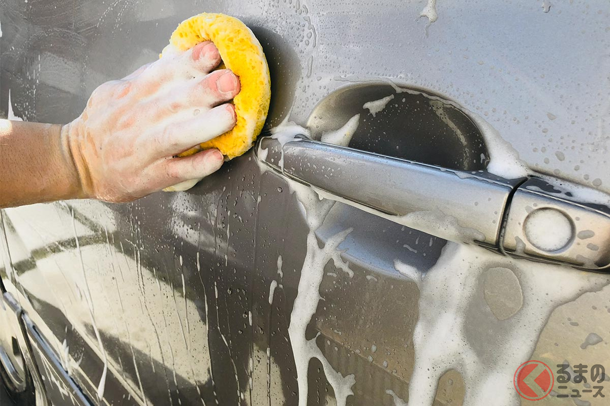 雨の日洗車は理に適っていた?