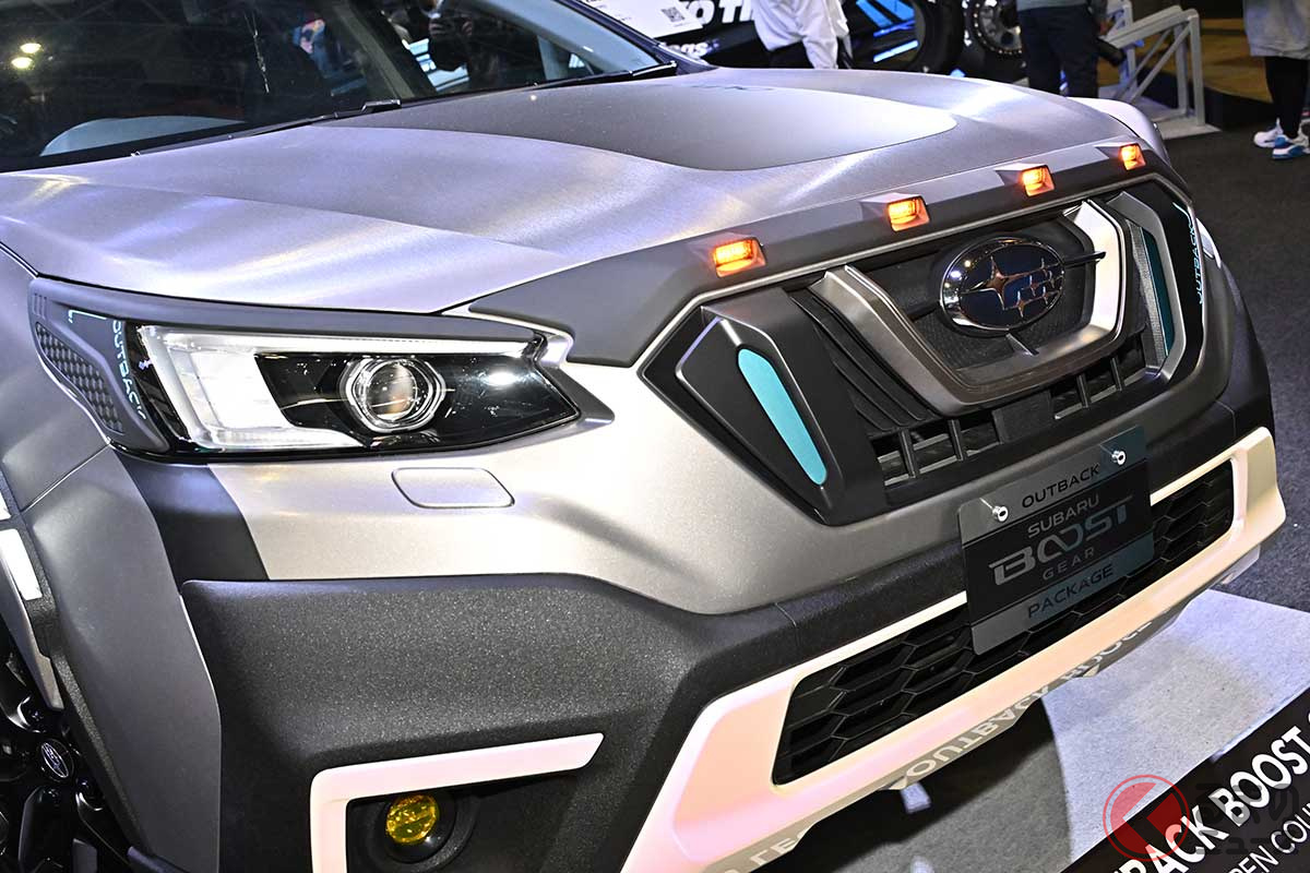 3Dプリンターで出力されたグリルは初代「レオーネ」をイメージしたもの